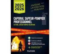 Concours Caporal sapeur-pompier professionnel 2025-2026: Tout-en-un
