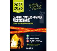 Concours Caporal sapeur-pompier professionnel 2025-2026: Tout-en-un