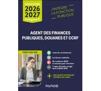 Concours commun Agent des finances publiques, douanes et CCRF - 2026-2027 Catégorie C - Tout-en-un - Frédéric Lephay - Dunod - broché - Scolaire / Universitaire