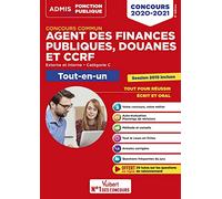 Concours commun Agent des finances publiques, douanes et CCRF - Catégorie C - Tout-en-un: Externe et interne - 2020-2021