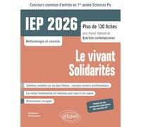 Concours commun d'entrée en 1re année d'IEP/Sciences Po: Le vivant / Solidarités