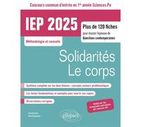 Concours commun iep 2025 Solidarités / Le corps - René Rampnoux - Ellipses - broché - Scolaire / Universitaire