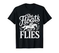 Concours Complet Dressage Trot Flottant Maman De Cavalier T-Shirt