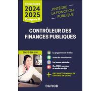 Concours Contrôleur des finances publiques - 2024-2025: Tout-en-un