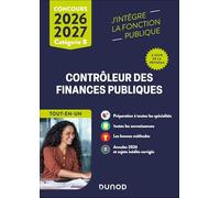 Concours Contrôleur des finances publiques - 2026-2027 - A jour de la réforme: Tout-en-un