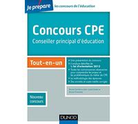 Concours CPE: Conseiller prinicpal d'éducation, Nouveau concours