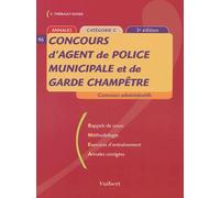 Concours d'agent de police municipale et de garde champêtre Catégorie C