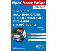 Concours de gardien-brigadier de police municipale et de garde champêtre chef