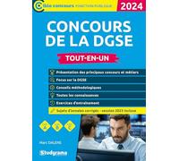 Concours de la DGSE: Attaché - Contrôleur - Secrétaire administratif - Surveillant
