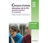 Concours d'entrée éducateurs de la PJJ. Protection judiciaire de la jeunesse Pod - Patrick Refalo - Elsevier Masson - broché - Scolaire / Universitaire
