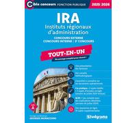 IRA : Instituts régionaux d'administration - Tout-en-un - Concours 2025-2026