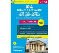 Concours des IRA - Thèmes d’actualité des politiques publiques d’État: Concours externe - Concours interne - 3e concours