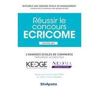 Concours ecricome prépa annales corrigées 2019: 4 grandes écoles de commerce