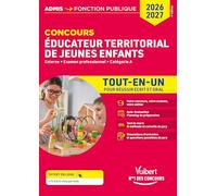 Concours Éducateur territorial de jeunes enfants - Tout-en-un - Catégorie A: Concours 2026-2027