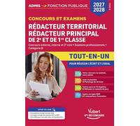 Concours et examens Rédacteur territorial et Rédacteur principal de 2e et 1e classe 2027-2028 - Tout-en-un Concours externe, interne, 3e voie - Examens professionnels - Catégorie B - Olivier Bellégo -