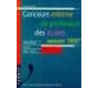 Concours externe de professeur des écoles - session 1997 - Frank Marchand - Vuibert - Livre