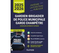 Concours Gardien-Brigadier De Police Municipale, Garde Champêtre - Tout-En-Un