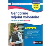 Loïc Valentin – Concours Gendarme adjoint volontaire – Catégorie C 2026/2027 – Broché