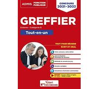Concours Greffier - Catégorie B - Tout-en-un - Annales 2020 offertes: Concours externe 2021-2022