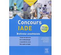 Concours IADE: Infirmier anesthésiste