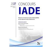 Concours IADE - Préparation complète 2027