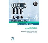 Concours IBODE 2019-2020 Tout-en-un