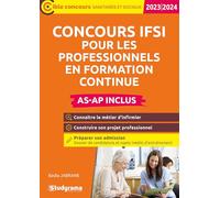 Concours IFSI pour les professionnels en formation continue - Tout-en-un (Concours 2022-2023)