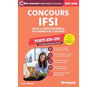 Concours IFSI pour les professionnels - Tout-en-un (Concours 2027-2028): AS/AP & professionnels en formation continue