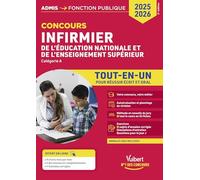 Concours Infirmier de l'Éducation nationale et de l'Enseignement supérieur - Tout-en-un: Concours 2025-2026