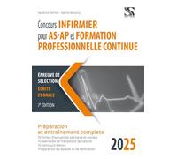 Concours infirmier pour as-ap et formation professionnelle continue 2025