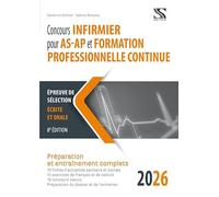 Concours infirmier pour as-ap et formation professionnelle continue 2026