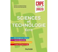 Concours Professeur des écoles - Sciences et technologie - Ecrit - CRPE 2023 - Master MEEF: Ecrit (2023)