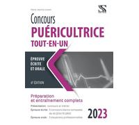Concours puéricultrice 2023 - Tout-en-un : Epreuve écrite et orale