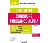 Concours Puissance Alpha Marie-Virginie Speller (Auteur), David Bentouza (Auteur), Patrick Troglia (Auteur), Sophie Gallix (Auteur)