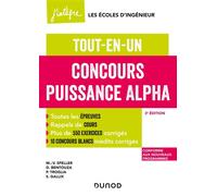 Concours Puissance Alpha Tout-en-un - 3ème édition - Marie-Virginie Speller - Dunod - broché - Scolaire / Universitaire