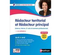 Concours Rédacteur territorial et Rédacteur principal Catégorie B - Concours externe, interne, 3e voie et examens professionnels - N Pascal Tuccinardi (Directeur éditorial), Mango Leonard (Auteur), Pa