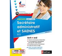 Concours Secrétaire administratif et SAENES 2021-2022 - CAT B N° 1 (IFP) 2021 (01)