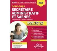 Concours Secrétaire administratif et SAENES - Catégorie B - Tout-en-un