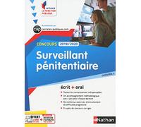 Concours Surveillant pénitentiaire - Catégorie C - Ecrit + Oral - Catégorie C Intégrer la fonction publique - 2019/2020