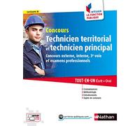 Concours Technicien territorial et Technicien principal - Intégrer la fonction publique - 2017