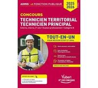Concours Technicien territorial - Technicien principal - Catégorie B - Tout-en-un Pierre Crépeaux (Auteur), Youenn Fenard (Auteur), Anaïs Fenard (Auteur)