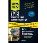 Concours Tpts Technicien De Police Technique Et Scientifique - Catégorie B