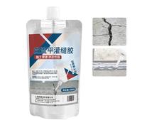 Concrete Crack Filler, Waterproof Adhesive, Quick-Drying Sealing Glue, Durable Outdoor Use, 200g Tube, Ideal for Patio, Driveway, Walkway, Construction and Repair Projects