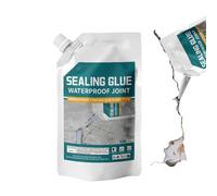Concrete Crack Filler, Waterproof Repair Sealant, Self-Leveling Repair, Strong Adhesive, Weather-Resistant, Quick-Drying Leak Preventer For Sealing Household Floor Wall Roof Cracks, 500ml