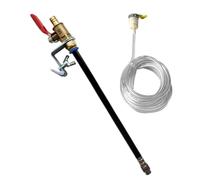 Concrete Cutting Water Sprayer - Brass Dust Control Nozzle with Hose
