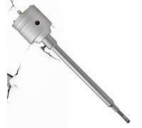 Concrete Hole Saw - Drilling Accessories | Drill Bit for Air Conditioner Pipe | Extension Rod Included, M35 Cobalt Nanometer, for Tile Brick Stone Ceramic Glass Wall Electrical Plumbing