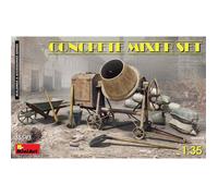 MiniArt Set d'accessoires de modélisme 35593 Bétonnière Gris