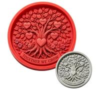Concrete Stepping Stone Molds,15in Reusable Round Cement Molds for Concrete