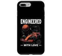 Conçu avec Amour Ingénieur de Course Ingénierie aérospatiale Coque pour iPhone 7 Plus/8 Plus