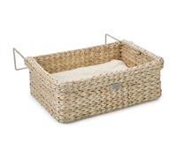 Conçu Par Lotte Hamac Chauffant Banda Chat Beige 45x30x15 Cm Réglable
